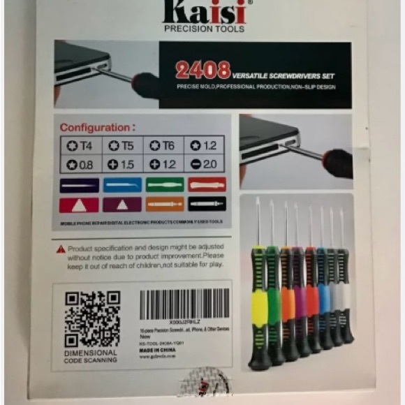 Kaisi Precision Tools 2408 Repair Versatile Screwdriver Set - Picture 2 of 2